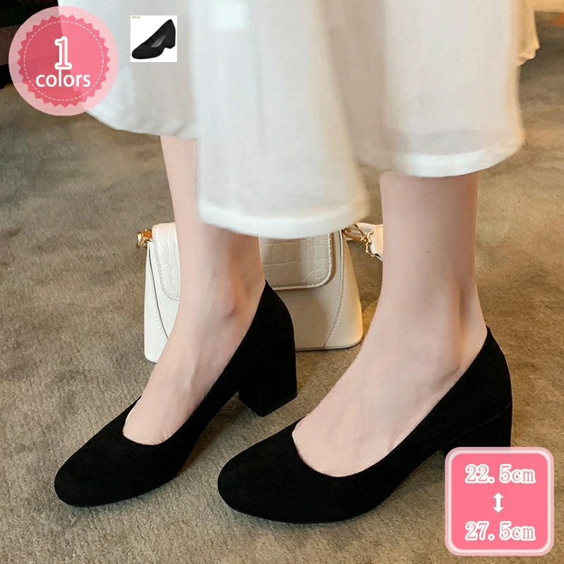 777円OFFクーポン パンプス レディース 痛くない 走れるパンプス 疲れにくい 履きやすい ラウンドトゥ レディース靴 大人 ミドルヒール 靴 冠婚葬祭 通勤 フォーマル レディースパンプス 5.