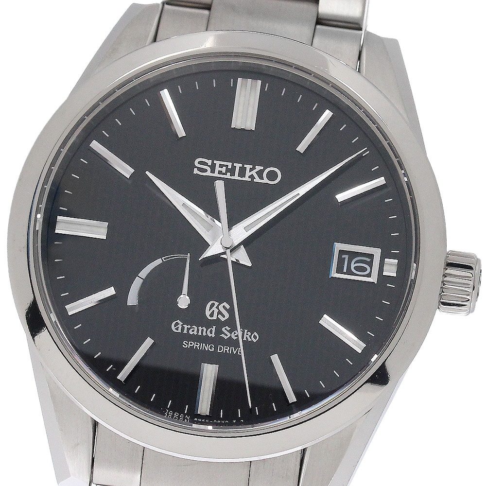 セイコー SEIKO SBGA149/9R65-0CJ0 グランドセイコー パワーリザーブ デイト スプリングドライブ メンズ 箱・保証書付き_942134【中古】