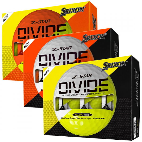 スリクソン DIVIDE 3ピース ゴルフボール 2025 Z-STAR9