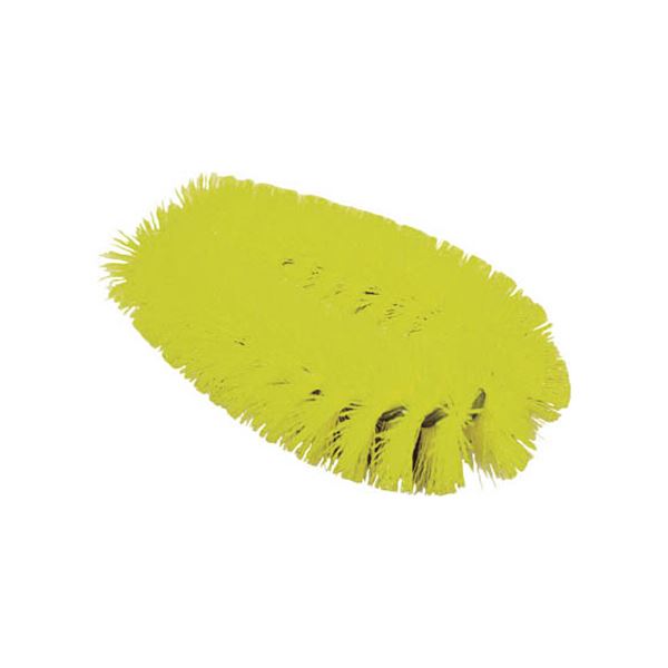 （まとめ）バーテック バーキュート衛生管理用たわし Mサイズ ソフト 黄 62807301 1個5セット
