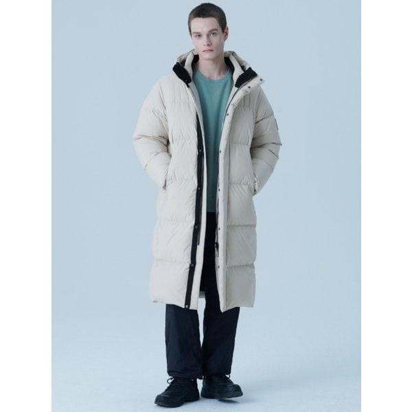 グースユニコンフォートフィットグースロングダウン -FS2DJF4103X