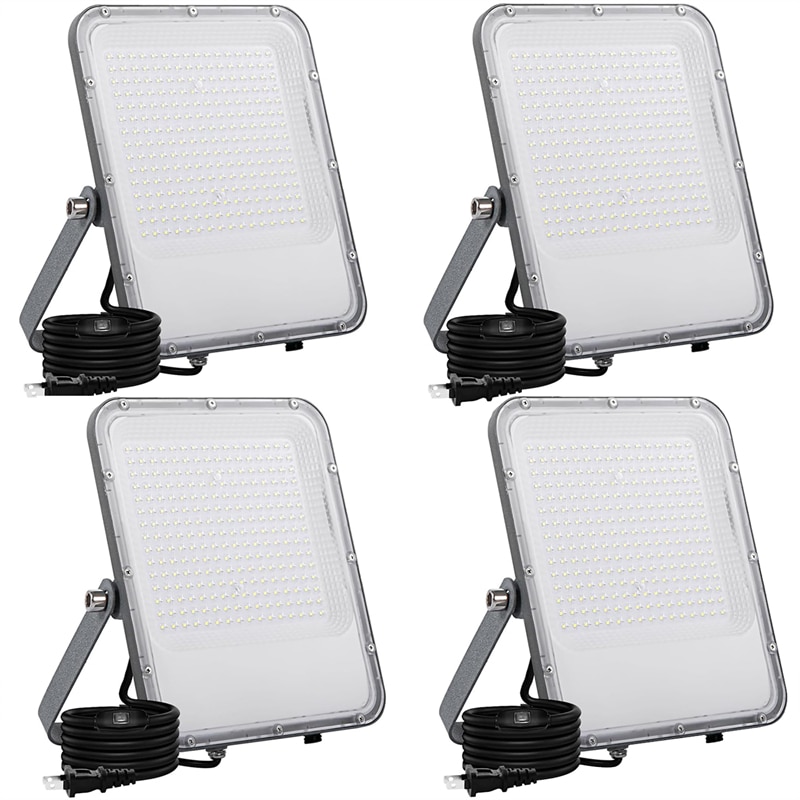 LED投光器 屋外 50Ｗ 500W相当 高輝度 6500lm 昼光色6000K 眩暈防止 超ハイパワー 明るさ向上 ワイド配光 均一光照明 超薄 超軽量 長持ち LED作業灯 スイッチ付3mコード付