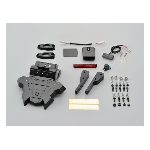 フェンダーレスEDGE TMAX530DX/SX 17-18 LEDライセンスランプ&リフレクター付属 25797