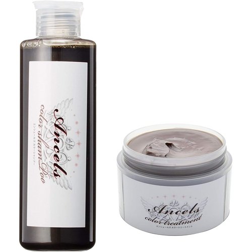 エンシェールズ カラーシャンプー シルバー ＆カラーバター アッシュミルクティ セット