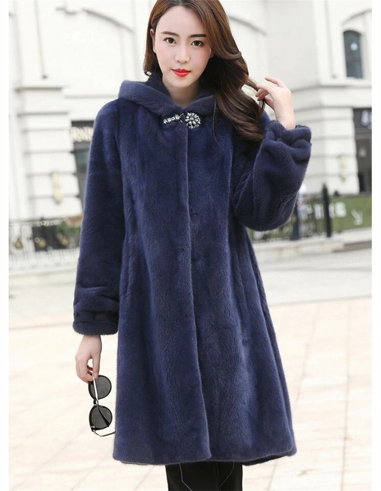 【2枚購入で2OO円OFF】フェイクファー コート 秋冬アウター ロング丈コート レディース 毛皮コート「M~5XL」ファー付き 厚手 暖か 防寒 カジュアル 体型カバー 20代 30代 40代 50