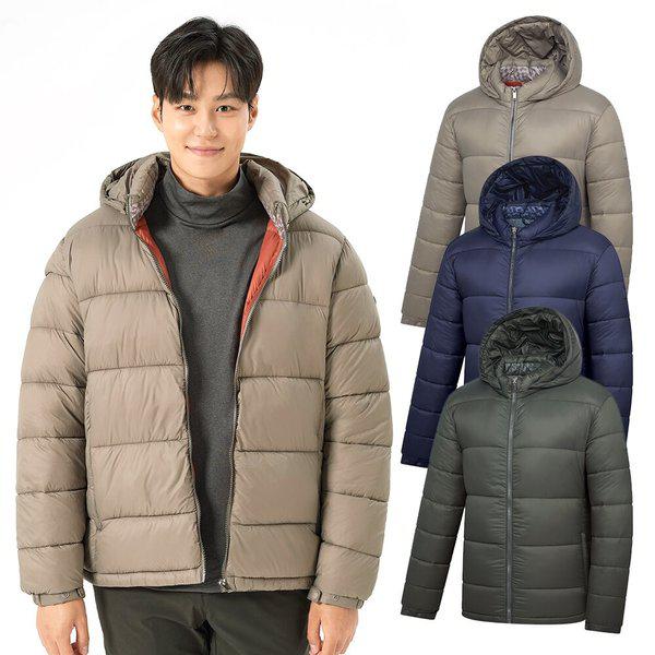 ウェルロンメンズミディアムヘビー軽量パディングジャンパーKT22J68111