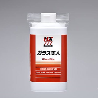 他サイト： イチネンケミカルズ(Ichinen Chemicals) 車用 ガラススケール除去剤 ガラス美人 500g NX777 ガラスの無機スケール(ウの商品画像