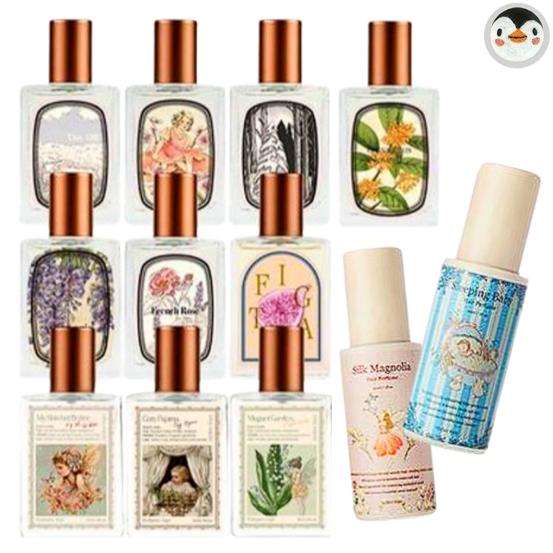 【NEW】 パヒューム10種&ヘアパヒューム2種 / 赤ちゃん桃/ デイオフ/ ブラックウッド/ ピグティー/ イチジク/ アプリコットの香り/ コットンの香り