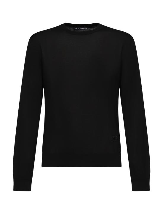 DOLCE & GABBANA Men Sweater GXX02Z JBSLVN0000 Black