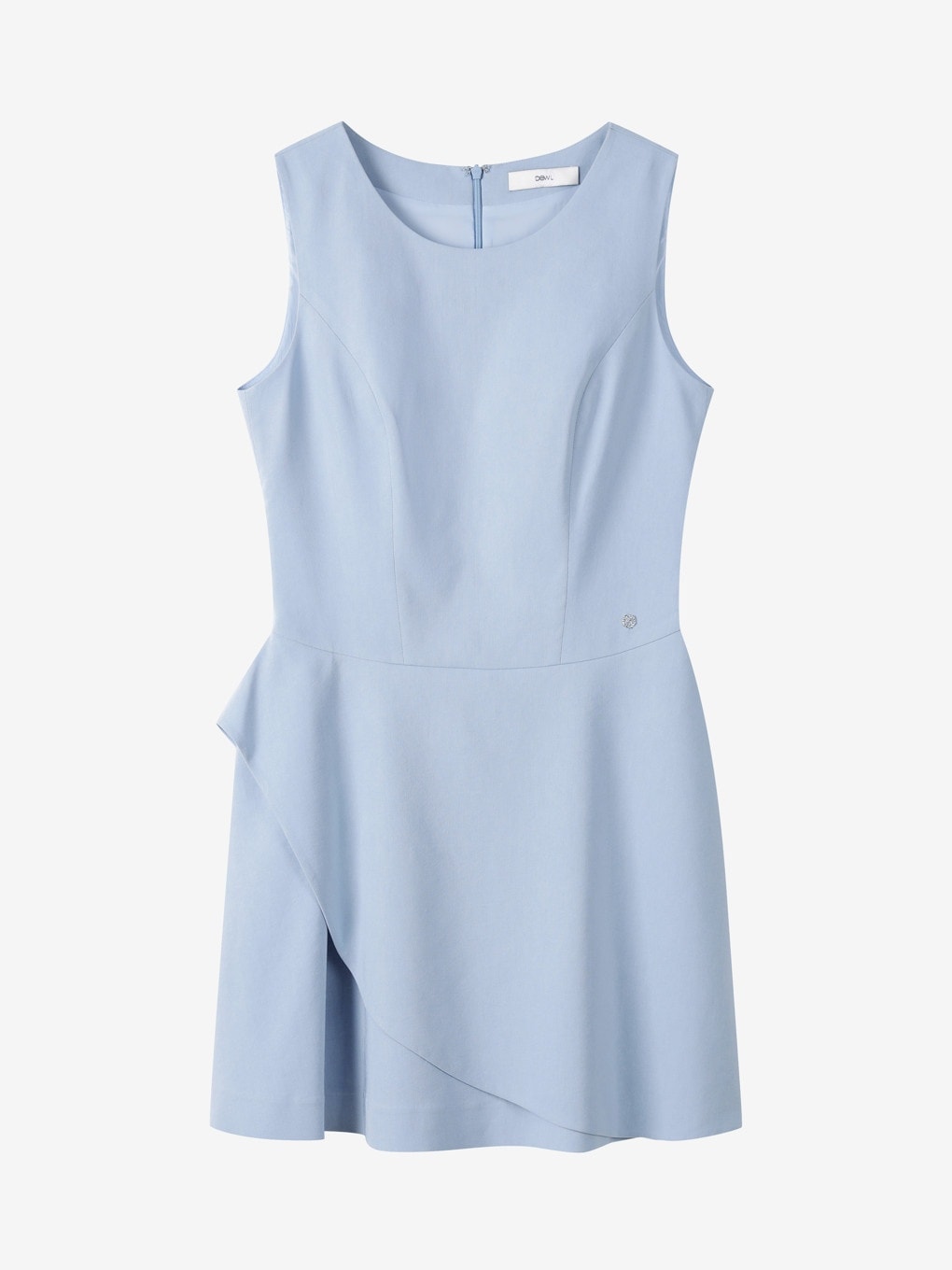 DEWL ラップスタイル スリーブレス ワンピース
