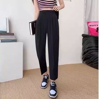 レディース パンツ ボトムス スーツパンツ 8分丈 スリム 細身 ストレート きれいめ シンプル カジュアル 上品 おしゃれ かっこいい こなれ感 ラフ メンズライク マニッシュ クール モード系 フ