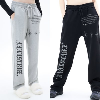 Qoo10] LUV IS TRUE MZ STAR GLITTER PANT