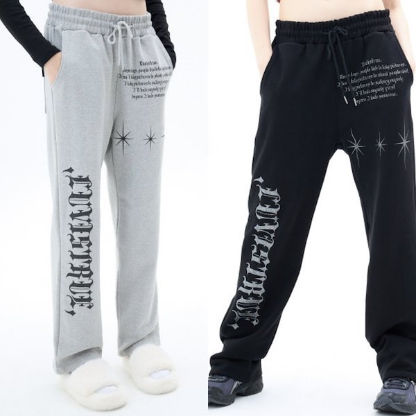 ☆韓国の人気☆【LUV IS TRUE】☆MZ STAR GLITTER PANT.S☆ ☆韓国の人気☆【LUV IS TRUE】☆MZ STAR GLITTER PANT.S☆