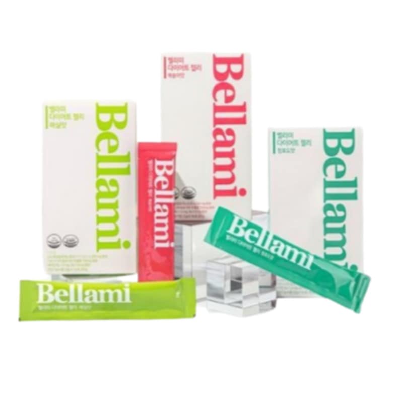 [1+1]ベラミ ダイエット グミ ゼリー スティック 25g*14包 2週間分1BOX 3つの味の中から選択/韓国ダイエット おやつ 献立 排便解消 便秘予防 難消化性マルトデキストリン ビタミンB