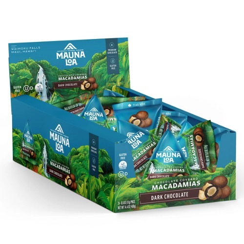 マウナロア マカダミア 408g (17g x 24) - ダークチョコ Mauna Loa