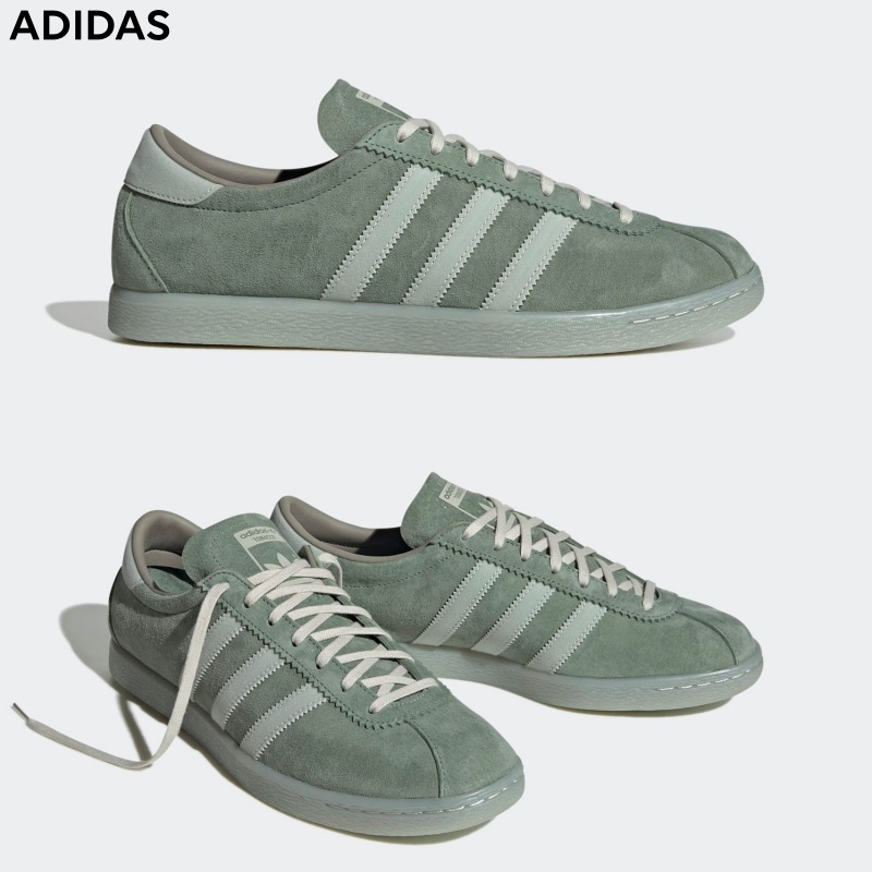 [ADIDAS] アディダス スニーカー タバコ / TOBACCO シルバーグリーン