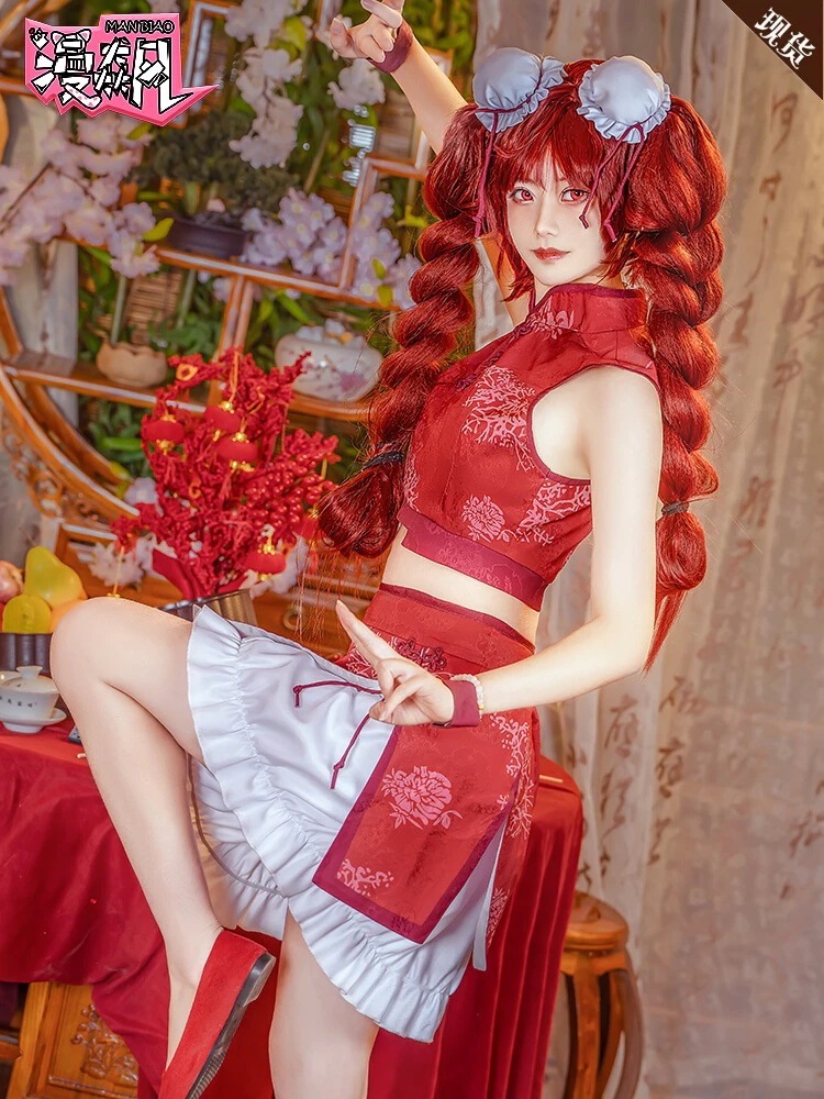 魔法少女まどか 佐倉杏子チャイナチャイナ衣装期間限定30%