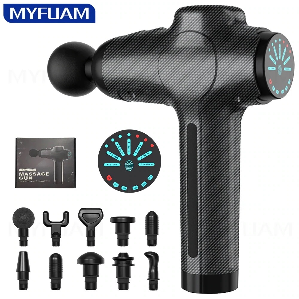 【限定セール】筋肉マッサージ銃電動筋膜ガン本体マッサージ深部組織ネックスポーツ疼痛治療全身ケア リラックス ネックピロー 腰痛