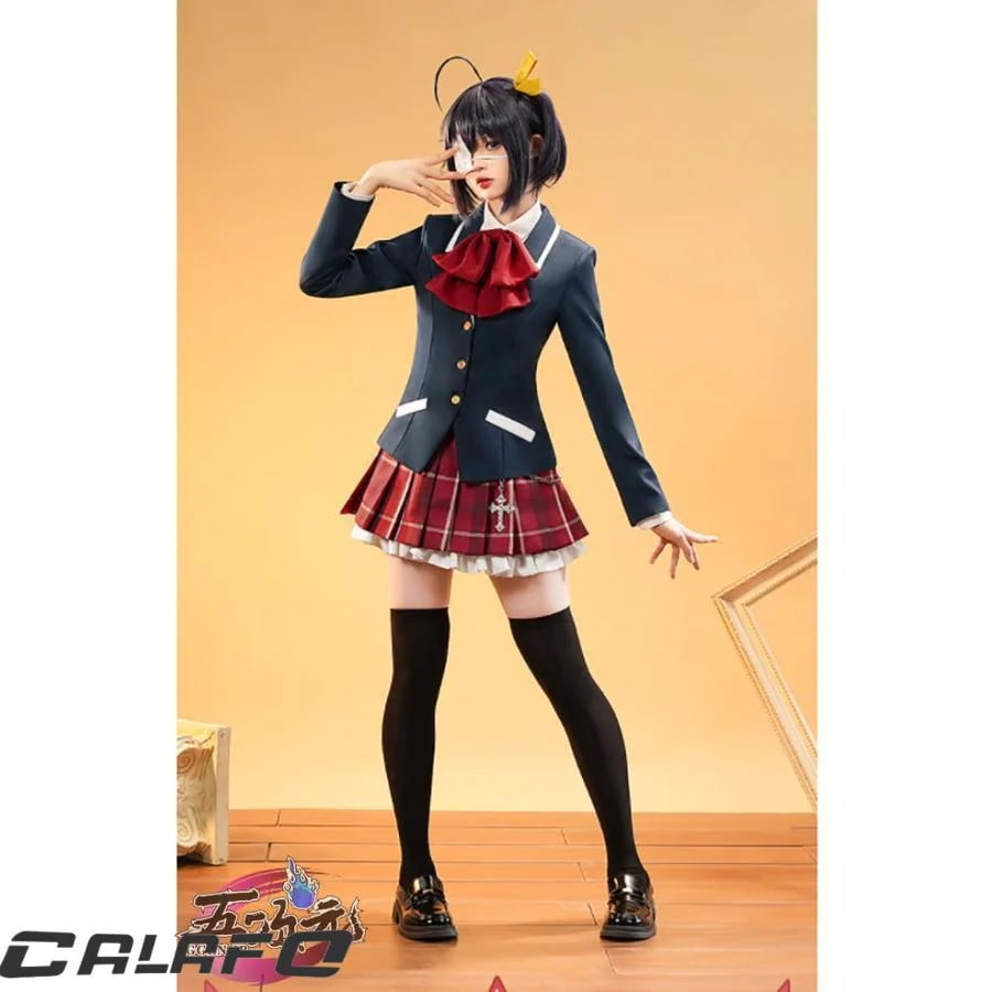 【期間限定】三分妄想　中二病でも恋がしたい　コスプレ　小鳥遊六花 　制服　コスプレ衣装　ウィッグ　追加可
