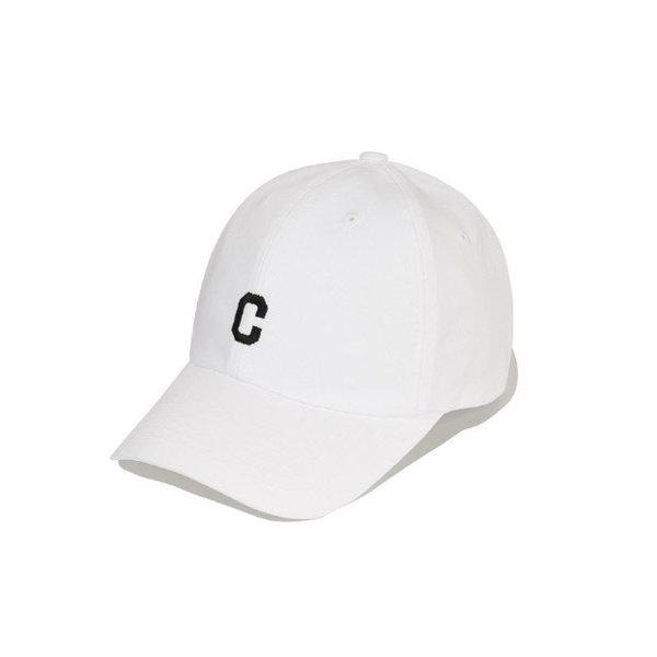 帽子 JQS CO2506CA02-WH スモール C ロゴ B.B キャップ White