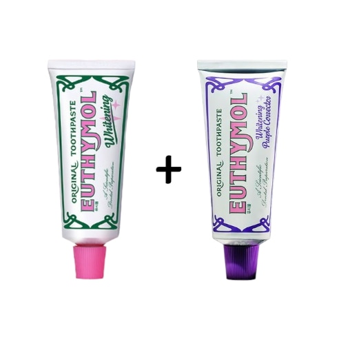 ホワイトニング歯磨き粉＋パープルコレクター歯磨き粉 2本 / 4本セット