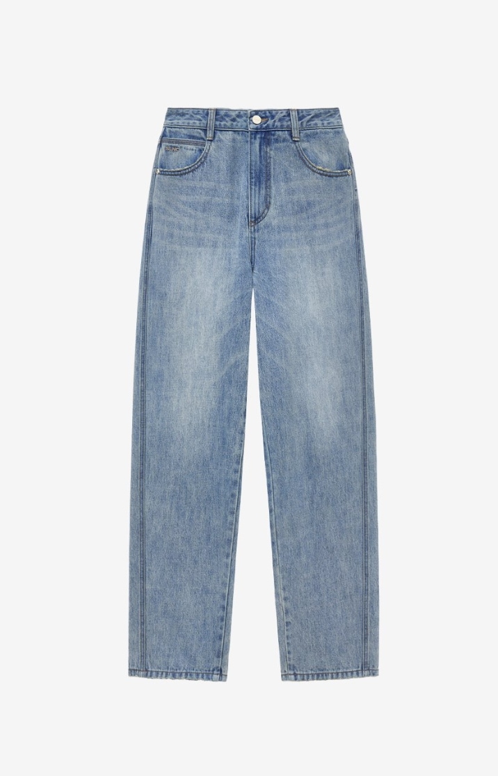 【INSILENCE】 VINTAGE REGULAR DENIM : LIGHT DENIM