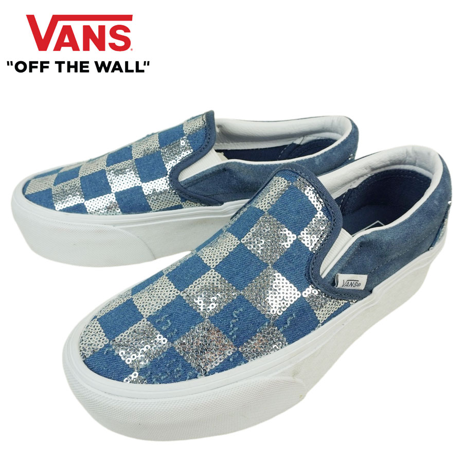 バンズ VANS ヴァンズ【箱無し】CLASSIC SLIP ON STACKFOAMクラシック スリッポン スリップオン スタックフォームGLIMMER CH
