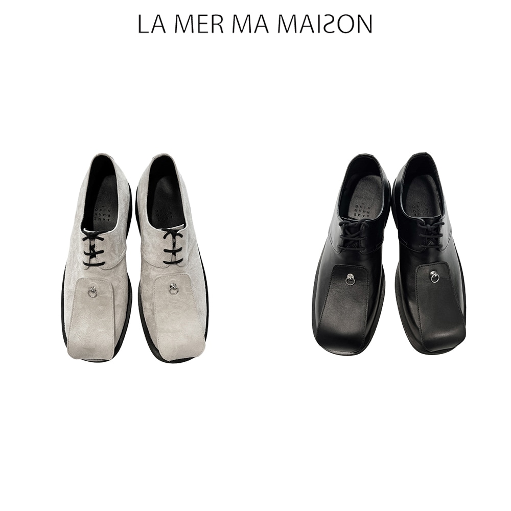 [LA MER MA MAISON] LMMM TOE COVER 3HOLE DERBY