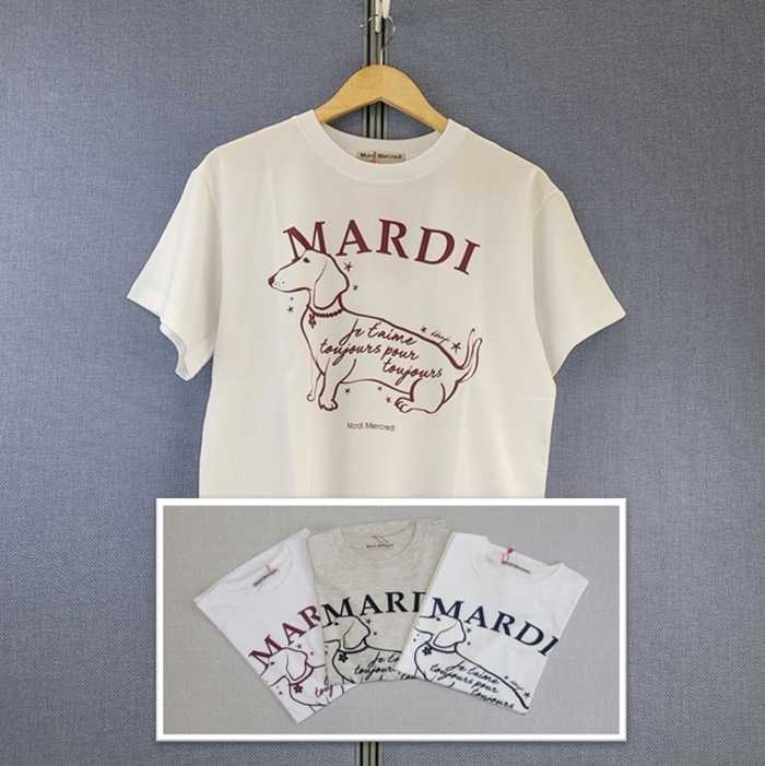 DDANJI CHOKER 半袖Tシャツ-韓国 人気 ファッション