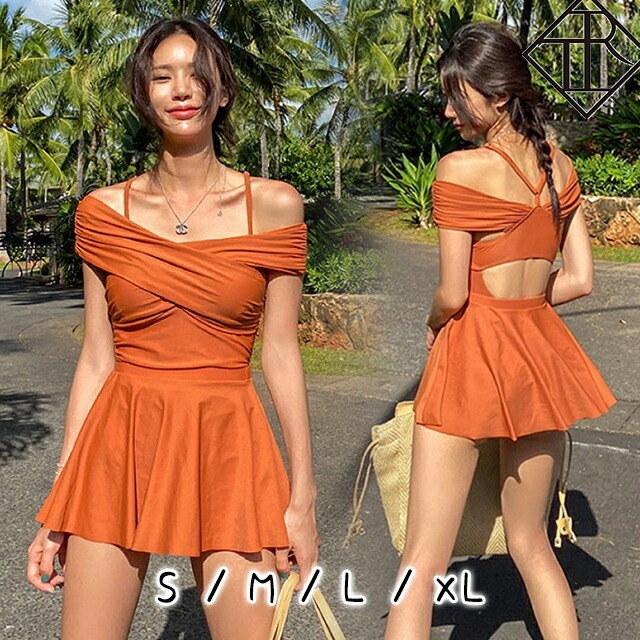 【赤字覚悟】水着 レディース 水着 体型カバー ビキニ ビキニ 人気 盛れる セクシー リゾート 20代 30代 40代 ママ オトナ女子 小胸 胸 盛り プール 海 温泉 ワンピース オフショルダー