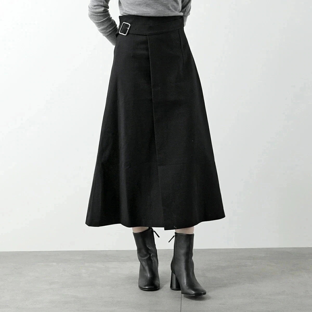 MEIMEIJ メイメイジェイ フレアスカート M4IA14 レディース ラップ風 Aライン ミディアム丈 ミモレ丈 ストレッチ 100 【ts】 12,876円