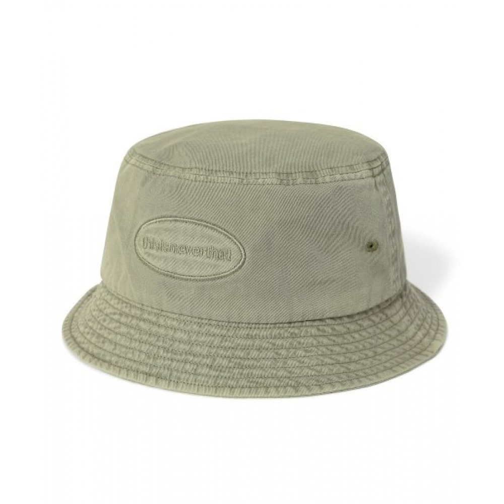 これは決して緑色に塗られたオーバーダイのE/Tロゴバケットハットではありません