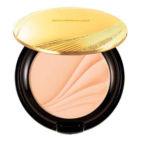 カバーマーク　フェイスアップ　プレストパウダー02　ライトアップベージュ　SPF23/PA++（ケース＆パフ付き）