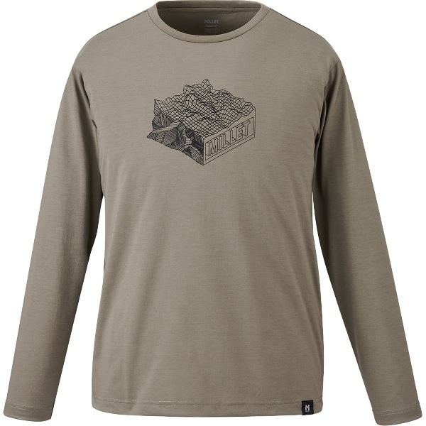 MILLET ミレー マウンテンジオ ロングスリーブTシャツ アウトドア ロングTシャツメンズ MIV02131-N9904 長袖