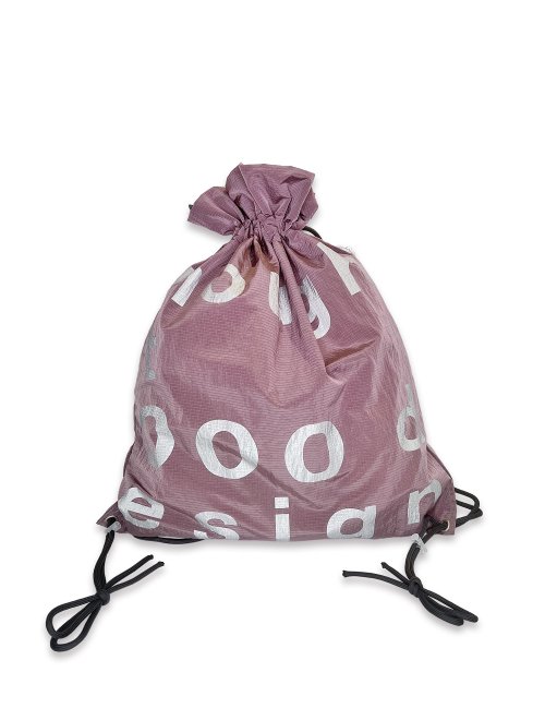 NOUGHT 000 Design Gym Sack / smoke pink