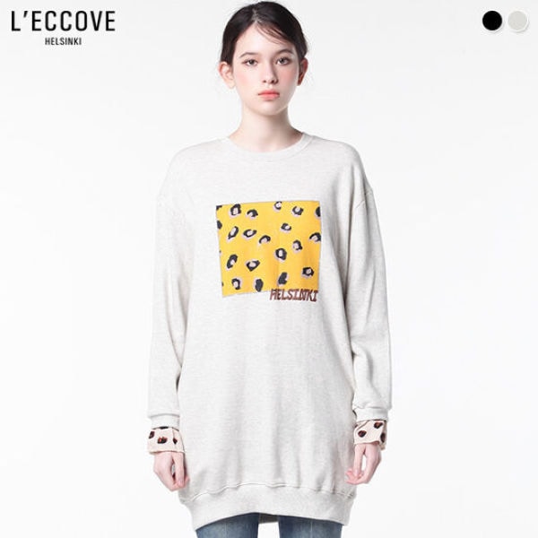 LEOT レコブ(LECCOVE) レオ ロング マンツーマンTシャツ