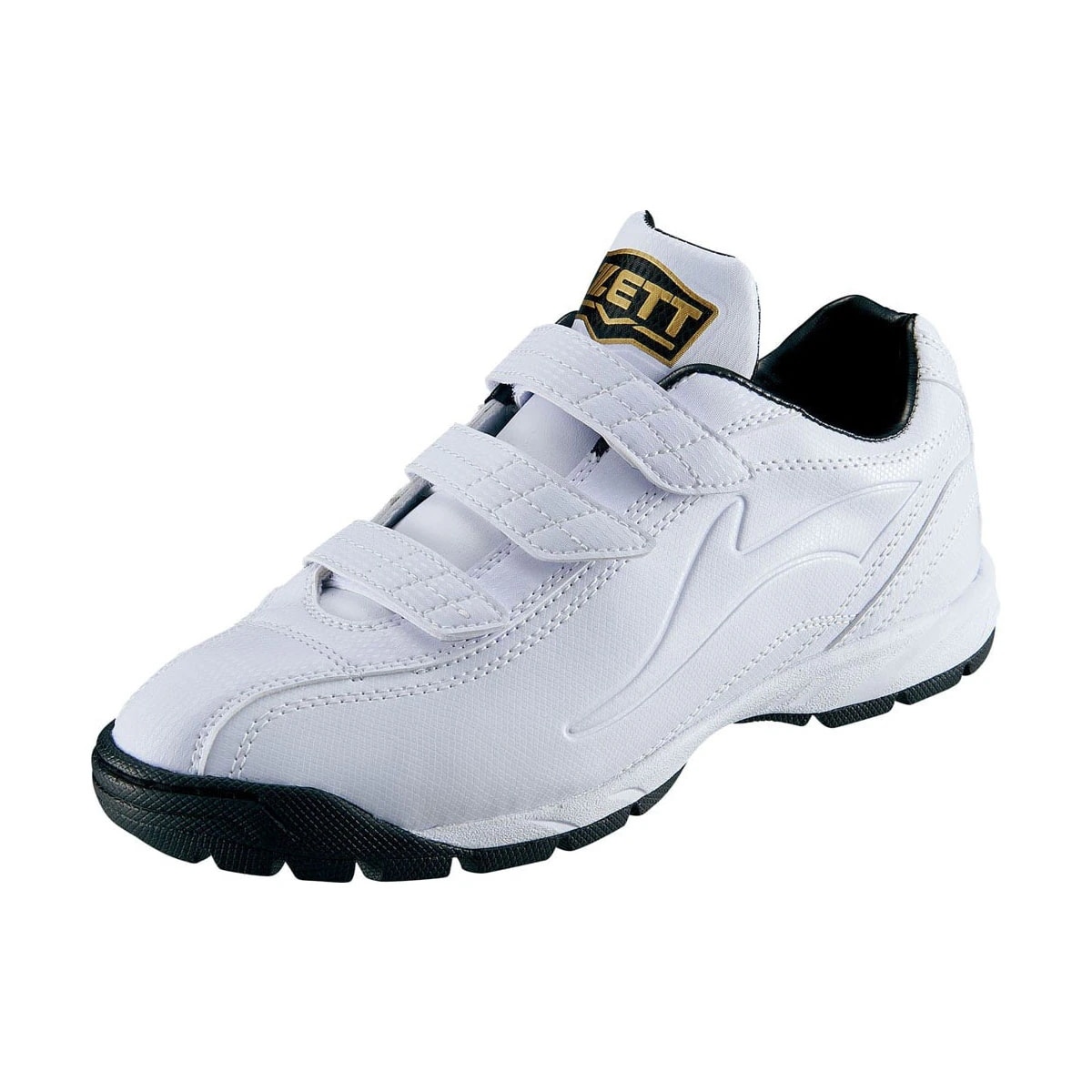 野球 トレーニングシューズ アップシューズ ラフィエットDX2 白 黒 軽量 屈曲 3e ワイド マジックテープ ベルト ベルクロ ジュニア メンズ 高校 社会人 大人 ベースボール 練習 トレーニン