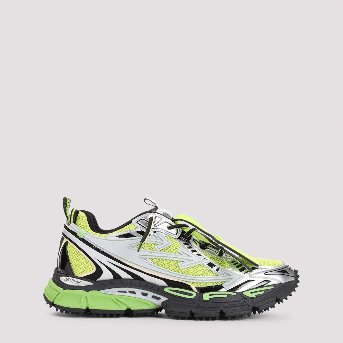 OMIA295S25FAB001 7270 SILVER GREEN FLUO 春夏2025 スニーカー メンズ iaその他 スニーカー・スリッポン