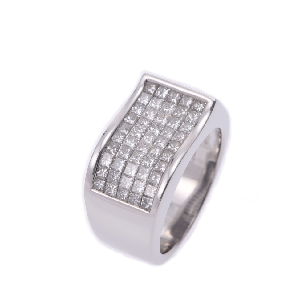 その他 ダイヤ2.00ct 5連リング 13.5号 ユニセックス Pt900プラチナ リング指輪 Aランク 中古 銀蔵