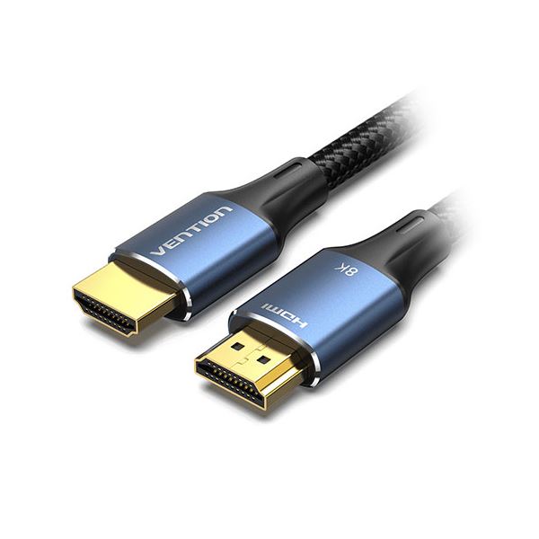 VENTION HDMIケーブル コットン編み 8K対応 アルミニウム合金 5m ブルー AL-1208 6,415円