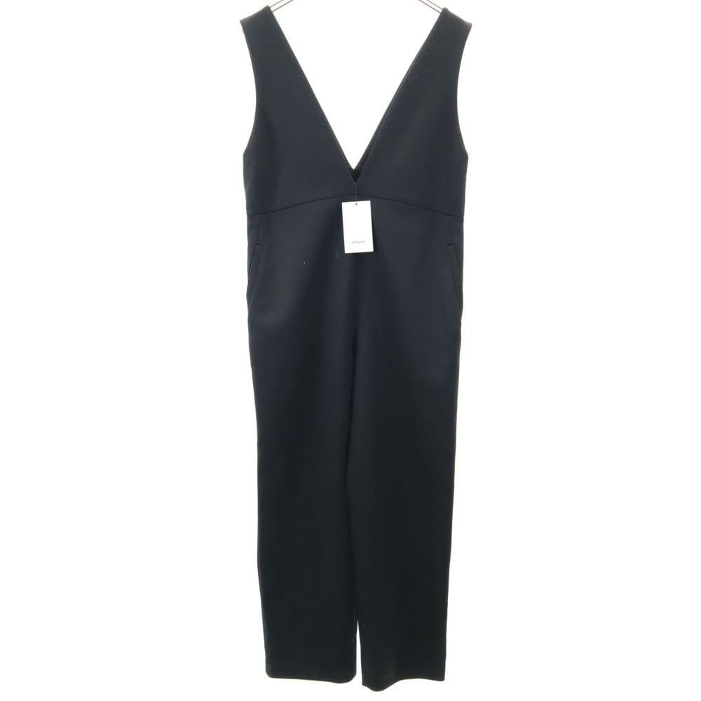 エブール 未使用 日本製 サロペット 36 ブラック ebure タグ付き オールインワン レディース