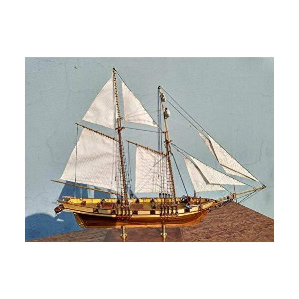SIourso Watercraft Model Building Kits Ship Model Boat Kit Scale 1/96 Harvey 1847 Model Ship Kit 3D 43,600円