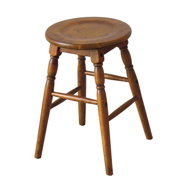 スツール hommage Low Stool ブラウン (組立品) 5,543円