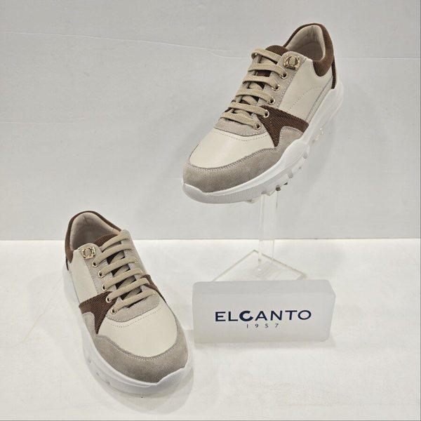 女性配色コーデュロイ軽量スニーカー LCHSWSSP90U439 85 JE1 JJ