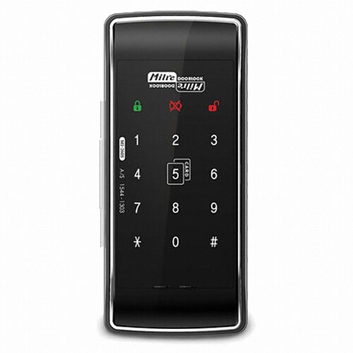 MILRE ミレー ガラスドアロック M-260S MI-260S K2-G26S ME-G26S クリップ型 強化ガラス 商店街ガラスドアロック 商店街ドアロック ナンバーキー キータグ2つ