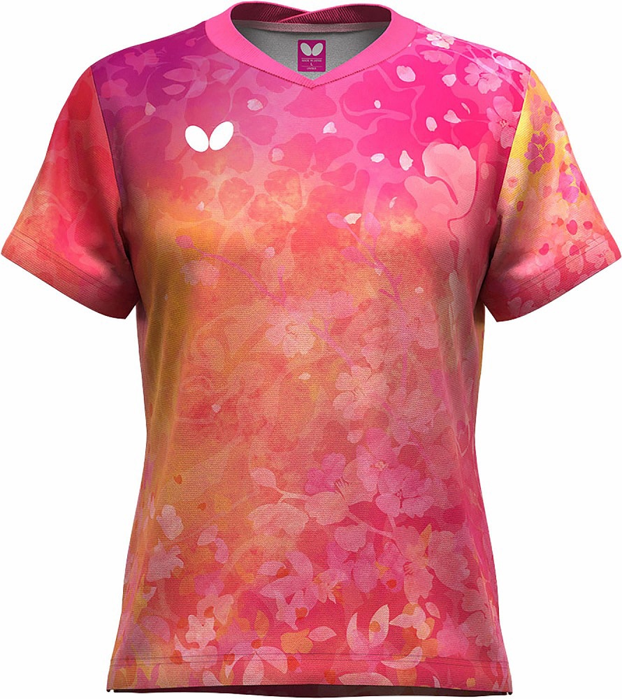 バタフライ BUT-47199-016-M レディース ルイネス・シャツ（ロゼ・サイズ：M） BUT47199016M