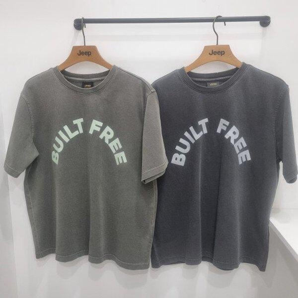 ガーメントダイイングセットアップ半袖Tシャツ JQ2TSU209_JK