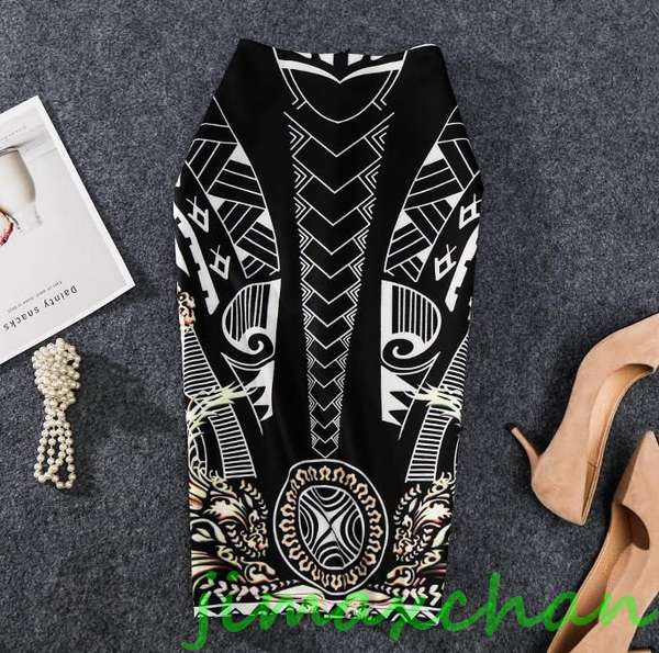 サマー　レディース　花柄　タイトスカート キシスカート マーメイドラインスカート　ッチタイトスカート通勤