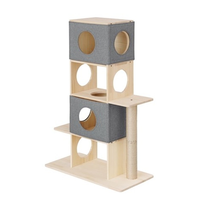 アイリスオーヤマ IRIS OHYAMA ナチュラルキャットタワー ナチュラル NCT-4