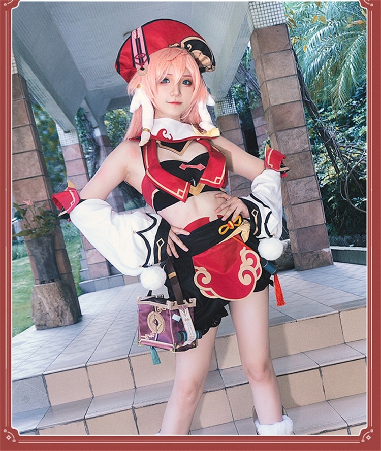 原神 げんしん genshin 煙緋 コスプレ衣装 コスチューム